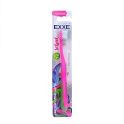 Детская зубная щетка EXXE school 6-12 лет, мягкая, МИКС
