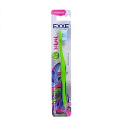 Детская зубная щетка EXXE school 6-12 лет, мягкая, МИКС