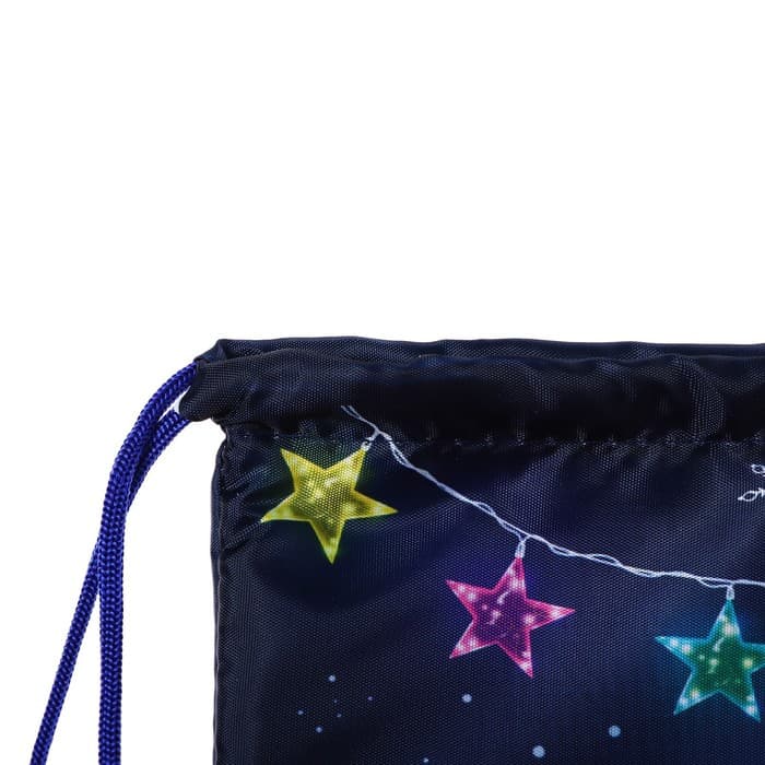 Мешок новогодний под сладости «Дракончик с подарками» (мягкий полиэстер плотностью 210D) 29×34 см