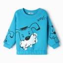 Свитшот для мальчика, рост 92 см, бирюзовый