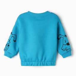 Свитшот для мальчика, рост 92 см, бирюзовый