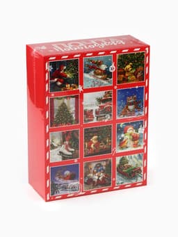 Чай подарочный адвент-календарь «Новогодняя почта», 215 г