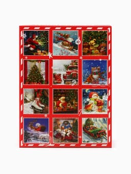 Чай подарочный адвент-календарь «Новогодняя почта», 215 г