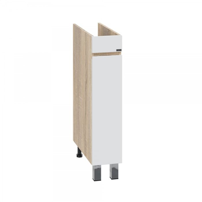 Тумба напольная «СаНта», под раковину «СаНта. Марс 19», над стиральной машиной, 1 дверь, цвет янтарный