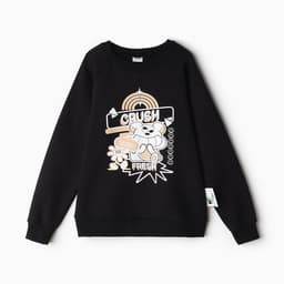 Свитшот детский MINAKU, чёрный, рост 152 см