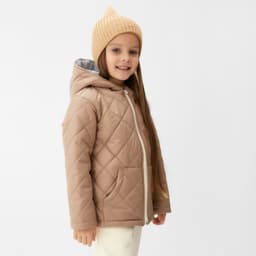 Куртка для девочки KAFTAN, бежевая, размер 28 (86-92 см)