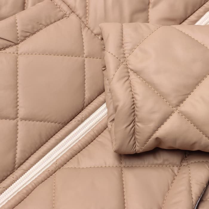 Куртка для девочки KAFTAN, бежевая, размер 28 (86-92 см)