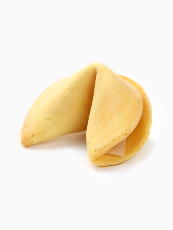 Печенье с предсказаниями на новый год в коробке «Акцио удача»