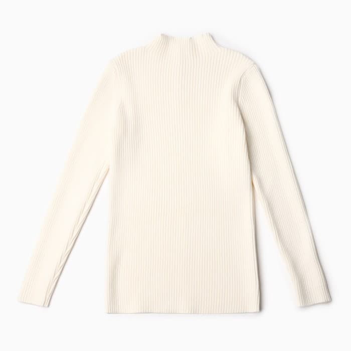 Свитер для девочки, цвет молочный, рост 128-134 см