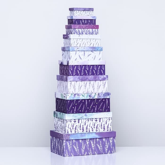 Набор коробок 10 в 1 «В твой праздник», 30×20×13 - 12×6.5×4 см