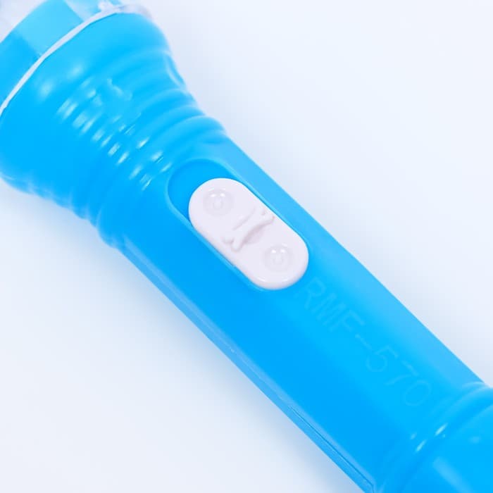 Фонарь ручной, от батарейки AG3, синий