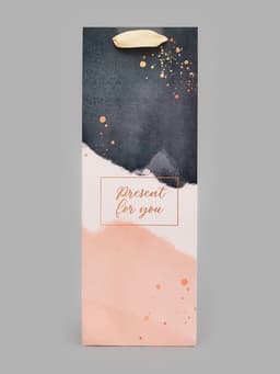 Пакет ламинированный под бутылку Present, 13×36×10 см