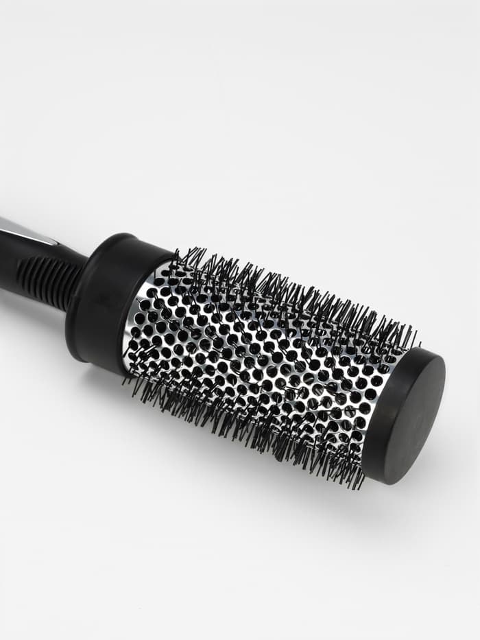 Брашинг для волос, продуваемый, d=45/55 мм, 24 см, чёрный