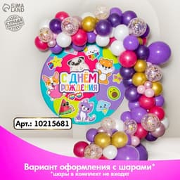 Фон для фотозоны «ДР»