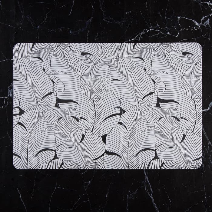 Салфетки сервировочные на стол «Мираж», 4 шт., 30×45 см, белые