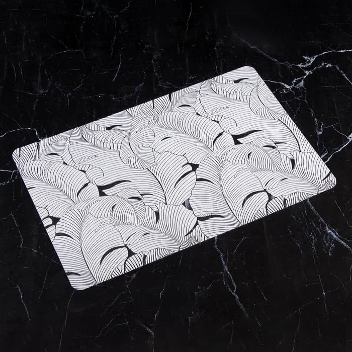 Салфетки сервировочные на стол «Мираж», 4 шт., 30×45 см, белые