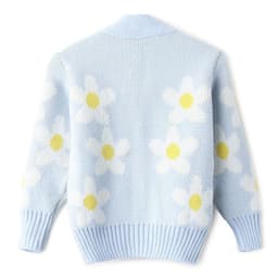 Кардиган для девочки KAFTAN «Ромашки», голубой, размер 36 (134-140 см)
