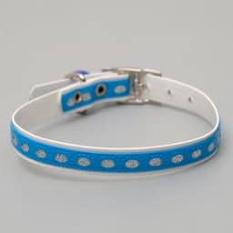 Ошейник из искусственной кожи с блестками, 32×1 см, микс цветов