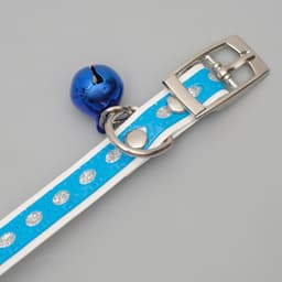 Ошейник из искусственной кожи с блестками, 32×1 см, микс цветов