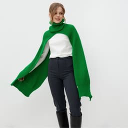 Снуд трансформер MINAKU, размер 56-58, изумрудный