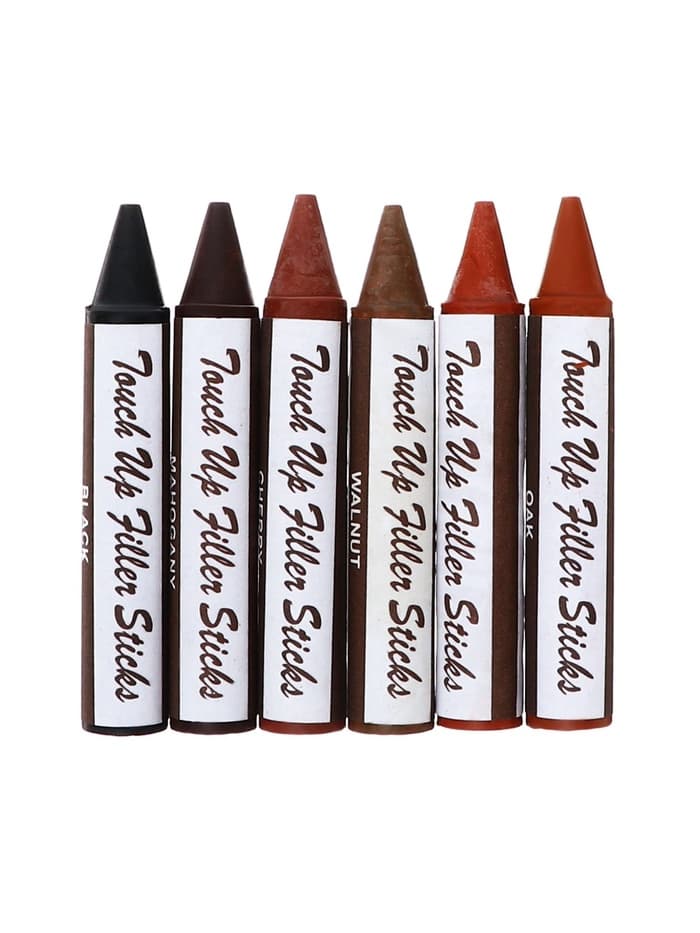 Набор маркеров и мелков для мебели, 6 цветов