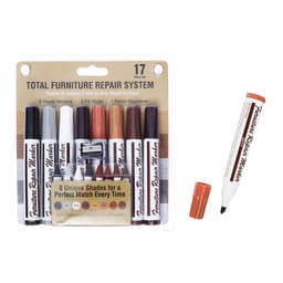 Маркеры и мелки для мебели, 8 цветов, с точилкой