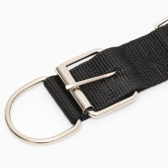 Ошейник «Комфорт», 70×4 см, ОШ 51-61 см, комбинированный, чёрный