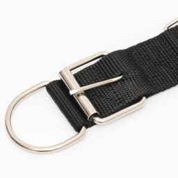 Ошейник «Комфорт», 70×4 см, ОШ 51-61 см, комбинированный, чёрный