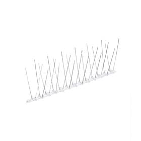 Отпугиватель для птиц, 25×10 см, шипы противоприсадные 20 шт., 2 ряда, Greengo