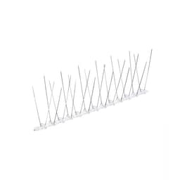 Отпугиватель для птиц, 25×10 см, шипы противоприсадные 20 шт., 2 ряда, Greengo