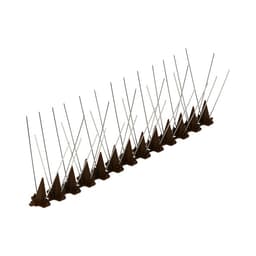 Отпугиватель для птиц, 33×10 см, шипы противоприсадные 39 шт., 3 ряда, Greengo