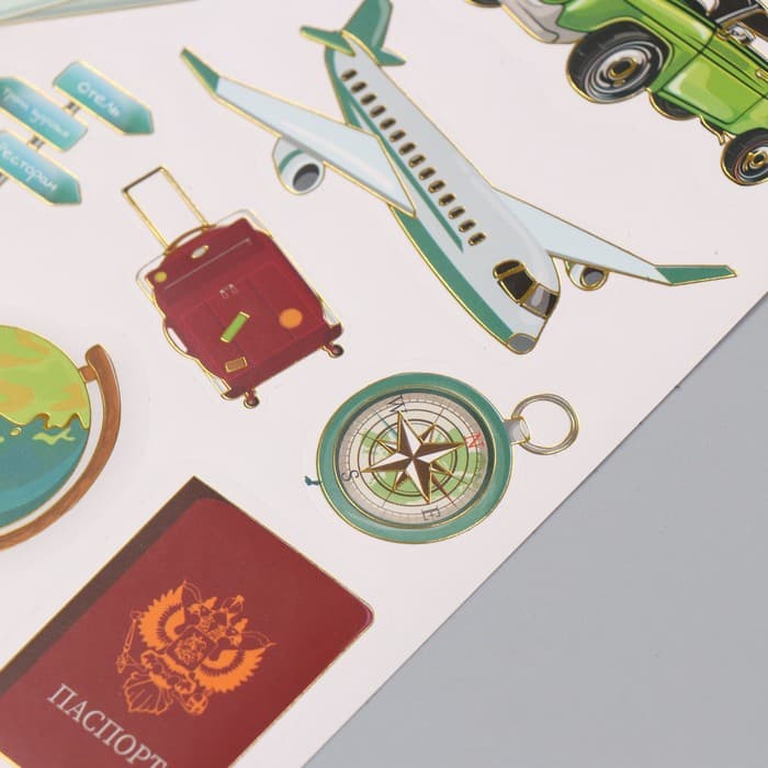 Фотоальбом на кольцах 25 листов Keep memories «Весь мир для тебя», с наклейками, 19×27×3 см