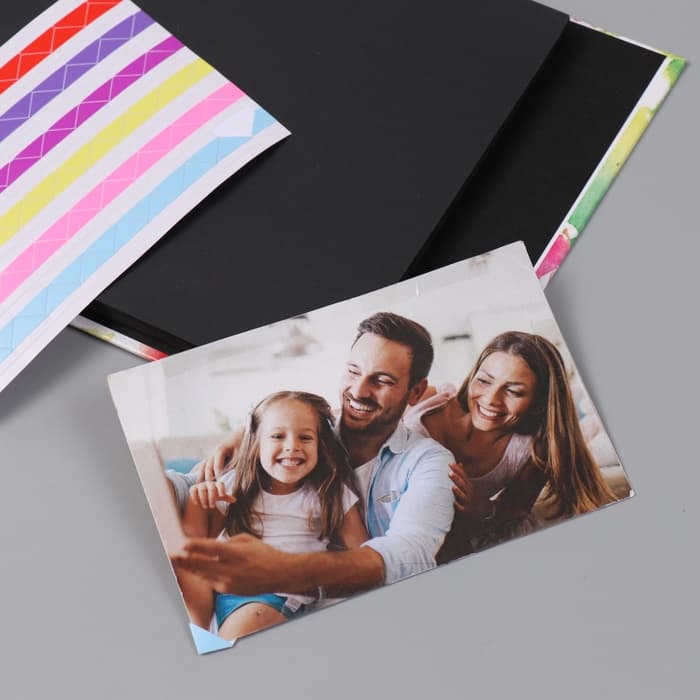 Фотоальбом на кольцах 25 листов Keep memories «Фрукты. Привет, лето!», с наклейками, 19×27×3 см