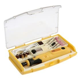 Гравер аккумуляторный ТУНДРА, 12 В, 0.7 Ач, micro-USB, 5000-15000 об/мин, 3 ск., 76 предметов.