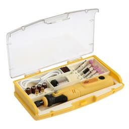 Гравер аккумуляторный ТУНДРА, 12 В, 0.7 Ач, micro-USB, 5000-15000 об/мин, 3 ск., 76 предметов.