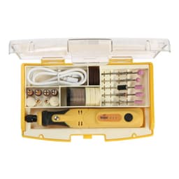 Гравер аккумуляторный ТУНДРА, 12 В, 0.7 Ач, micro-USB, 5000-15000 об/мин, 3 ск., 76 предметов.