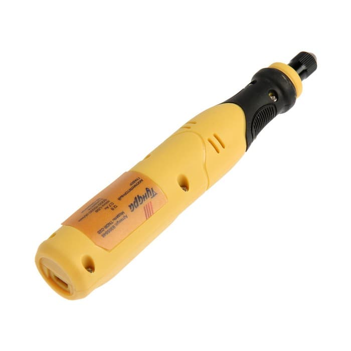 Гравер аккумуляторный ТУНДРА, 12 В, 0.7 Ач, micro-USB, 5000-15000 об/мин, 3 ск., 76 предметов.