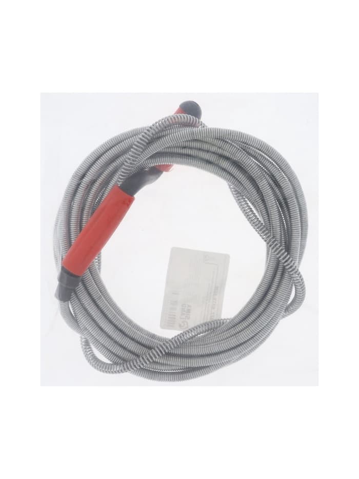 Трос сантехнический ZEIN engr, оцинкованный, с вращающейся ручкой, d=9 мм, L=5 м