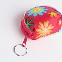 Кошелёк детский «Цветочки», маленький, монетница, МИКС