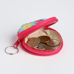 Кошелёк детский «Цветочки», маленький, монетница, МИКС