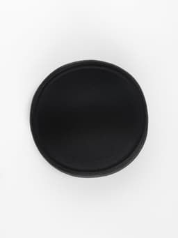 Чашки для бюстгальтера «Круг», L (48), d=14.5 см, пара, чёрные