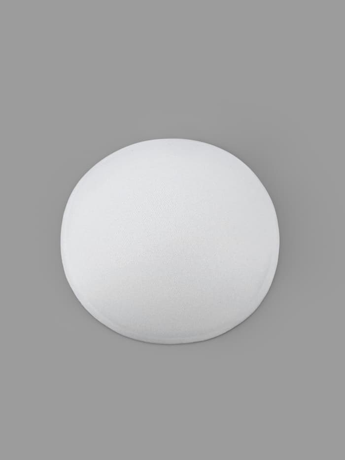 Чашки для бюстгальтера «Круг», 2XL (52), d=16.5 см, пара, белые