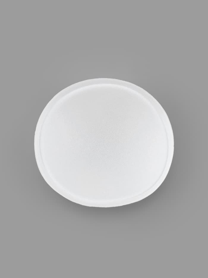 Чашки для бюстгальтера «Круг», 2XL (52), d=16.5 см, пара, белые