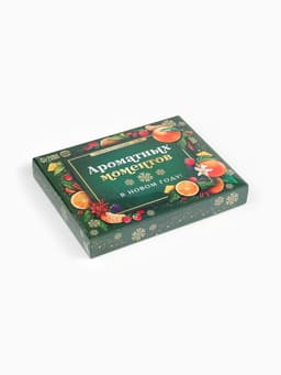 Чай новогодний подарочный «Ароматных моментов», 54 г (30 пакетиков × 1.8 г).