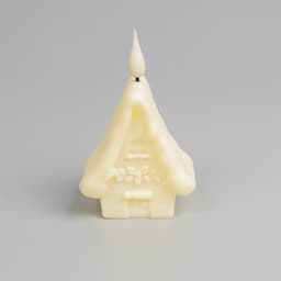 Светодиодная фигура «Домик» 7×11.5×5.5 см, пластик, батарейки AG13×3 (в комплекте), свечение тёплое белое