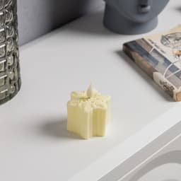 Светодиодная фигура «Снежинка» 7×8.5×8 см, пластик, от батареек AG13×3, свечение тёплое белое