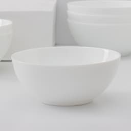 Салатники Luminarc Everyday, 1 л, d=18 см, набор 6 шт., стеклокерамика, белые