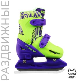 Коньки детские раздвижные Snow Cat, размер 26-29