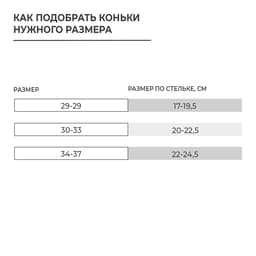 Коньки детские раздвижные Snow Cat, размер 26-29