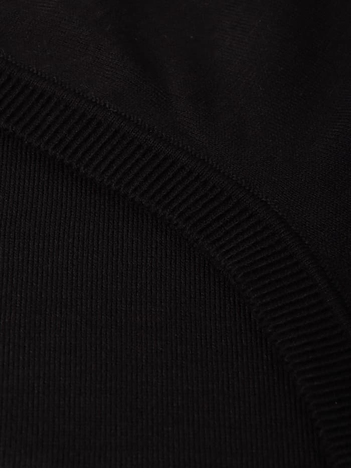 Жилет MINAKU: Knitwear collection цвет черный, размер 48